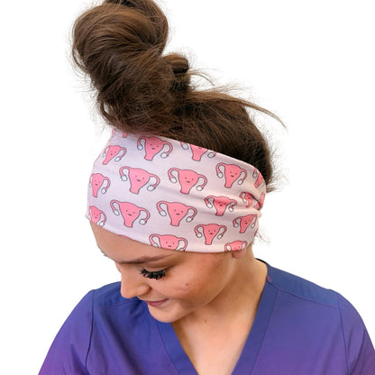 Uterus - Pink Headband