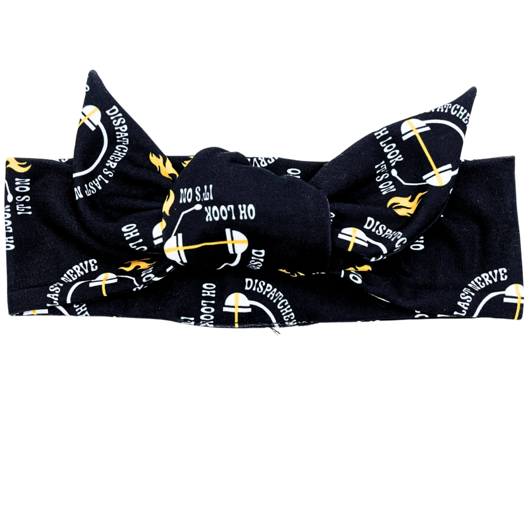 Dispatchers Last Nerve Adjustable Tie Headband