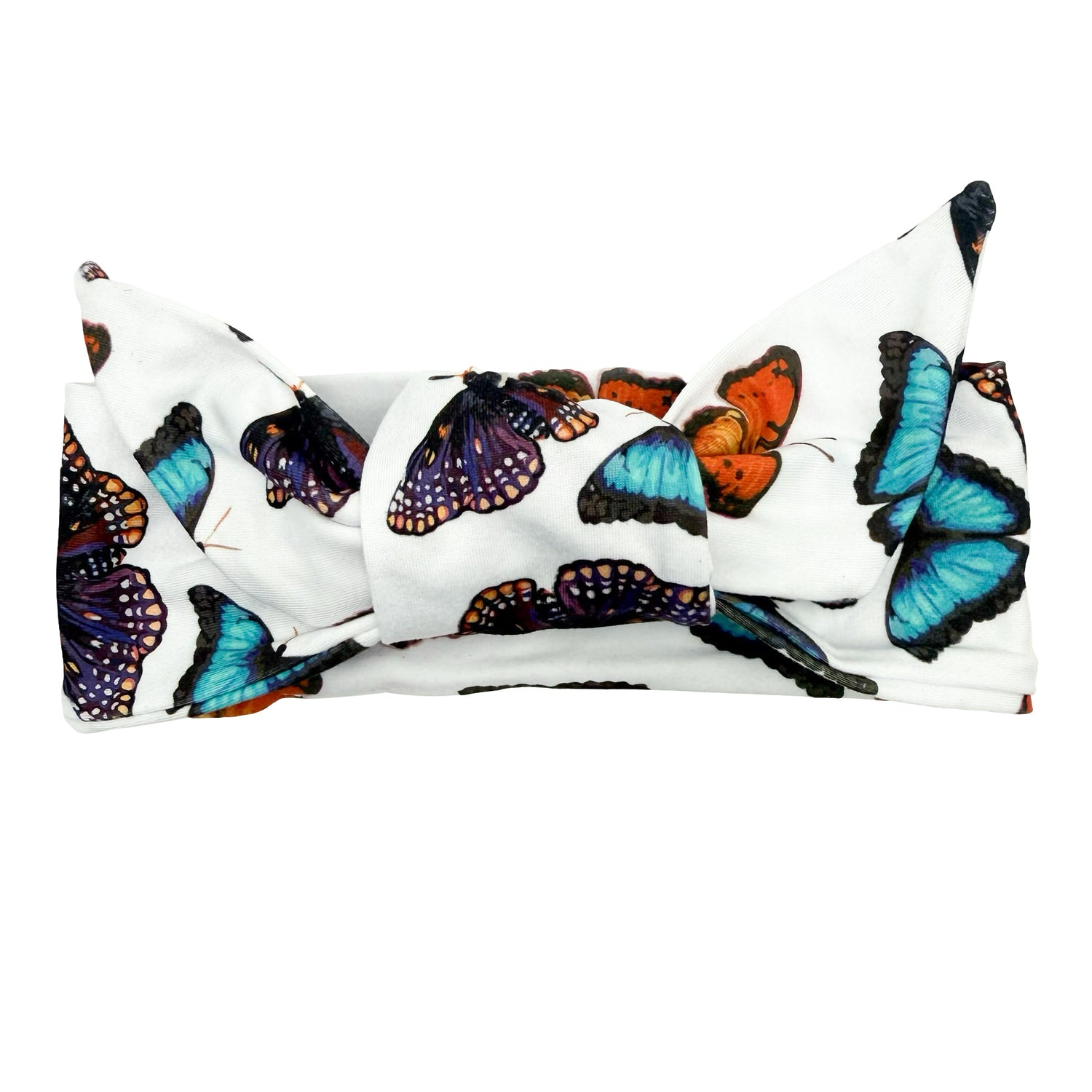 Boho Butterfly Adjustable Tie Headband