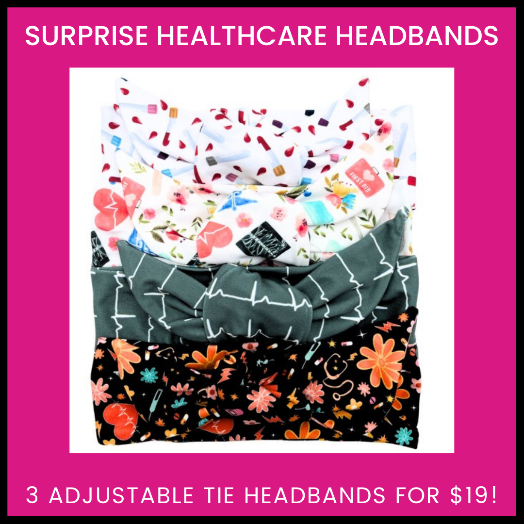 SURPRISE HEALTHCARE Classic + Adjustable Headbands