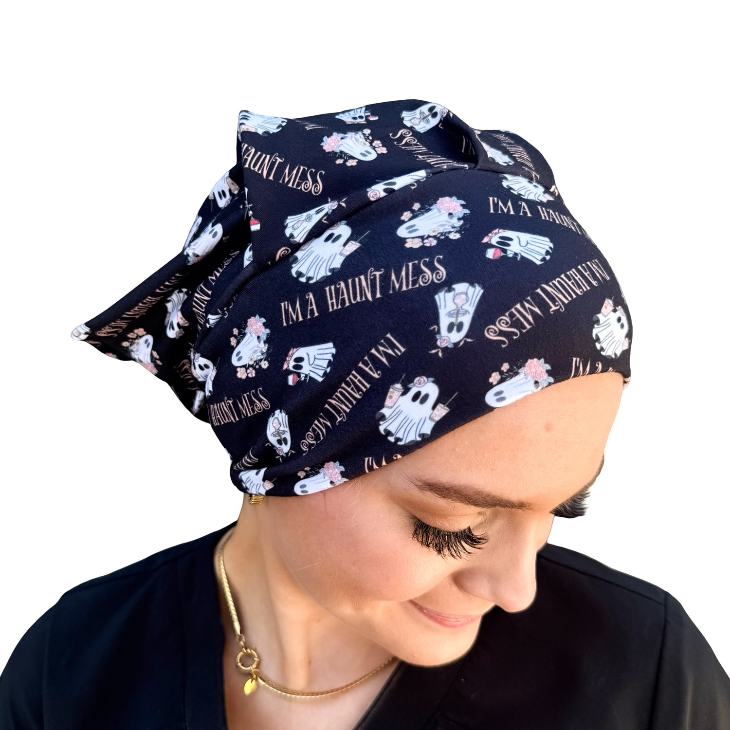 I’m A Haunt Mess Soft Scrub Cap