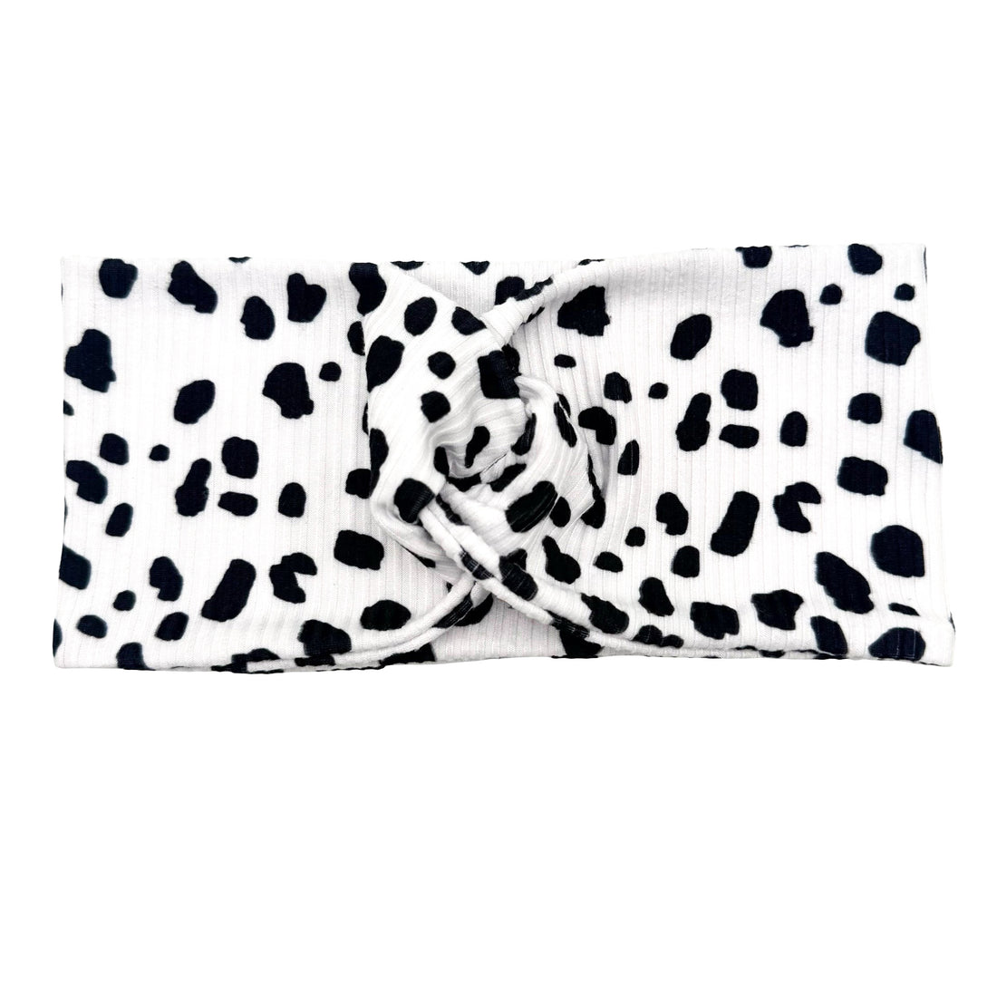 Simply Spotted Ribbed Headband