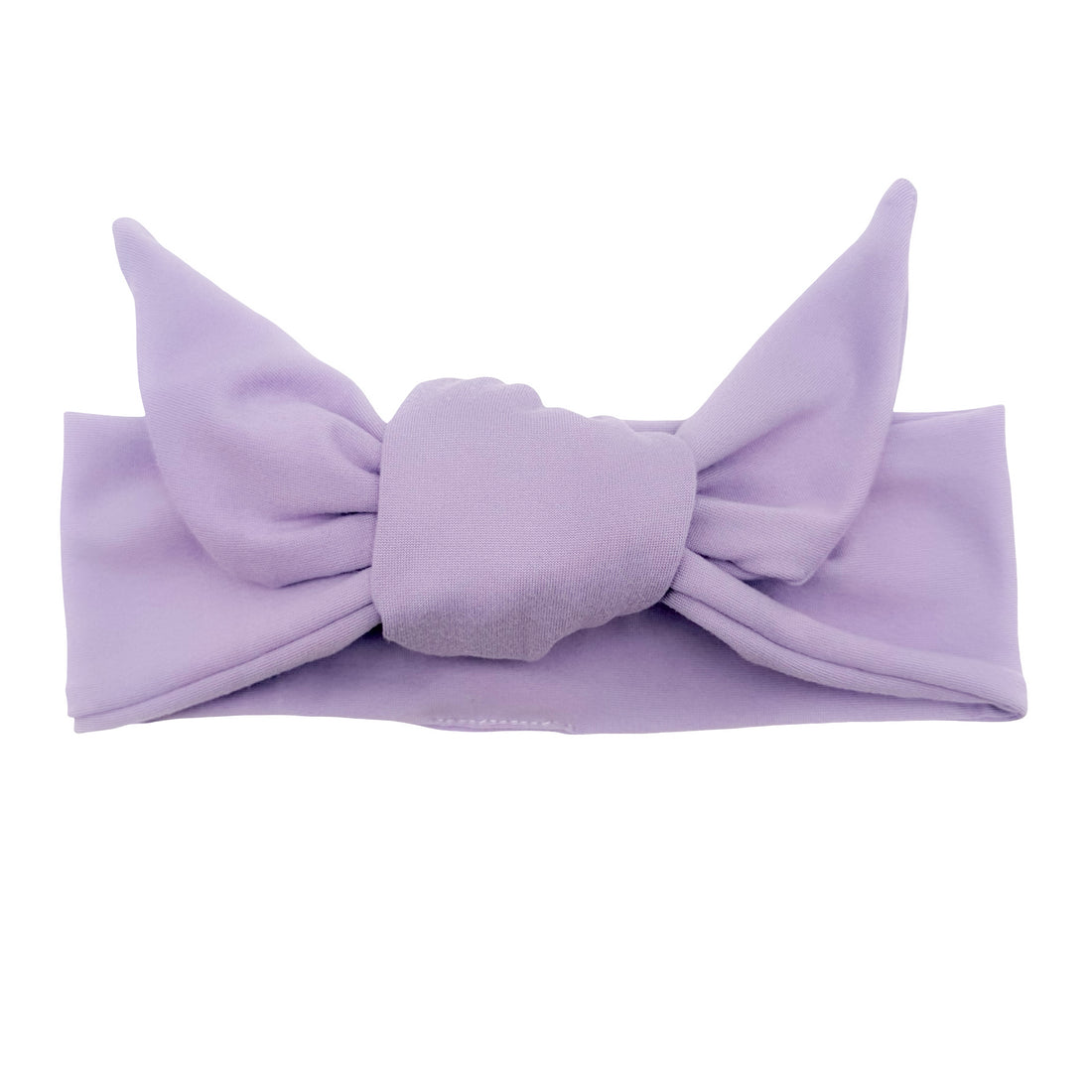Pastel Purple Adjustable Tie Headband