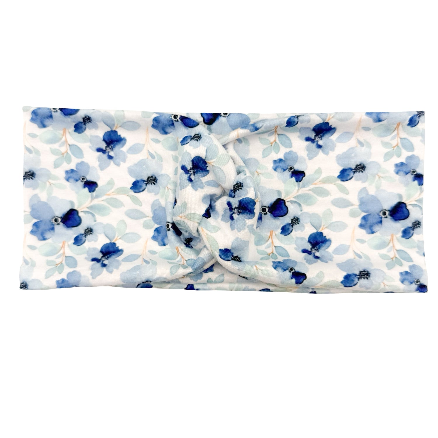 Blooming Blues Floral Headband