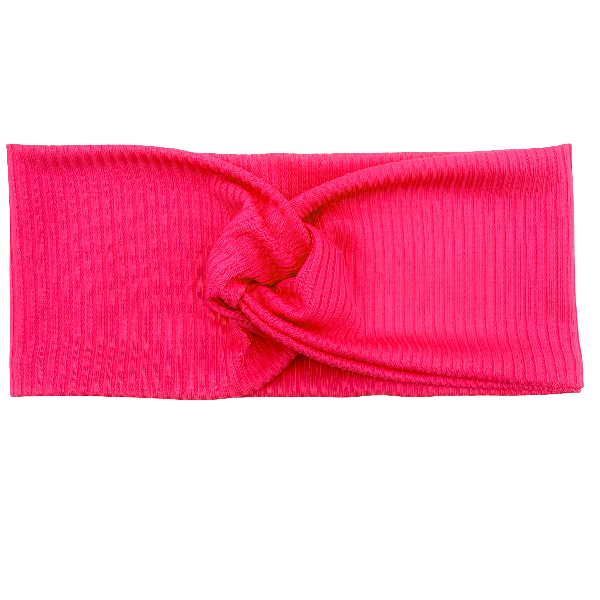 Hot Pink Ribbed Headband
