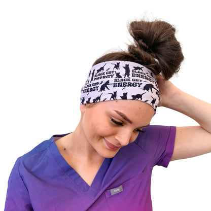 Black Cat Energy Headband
