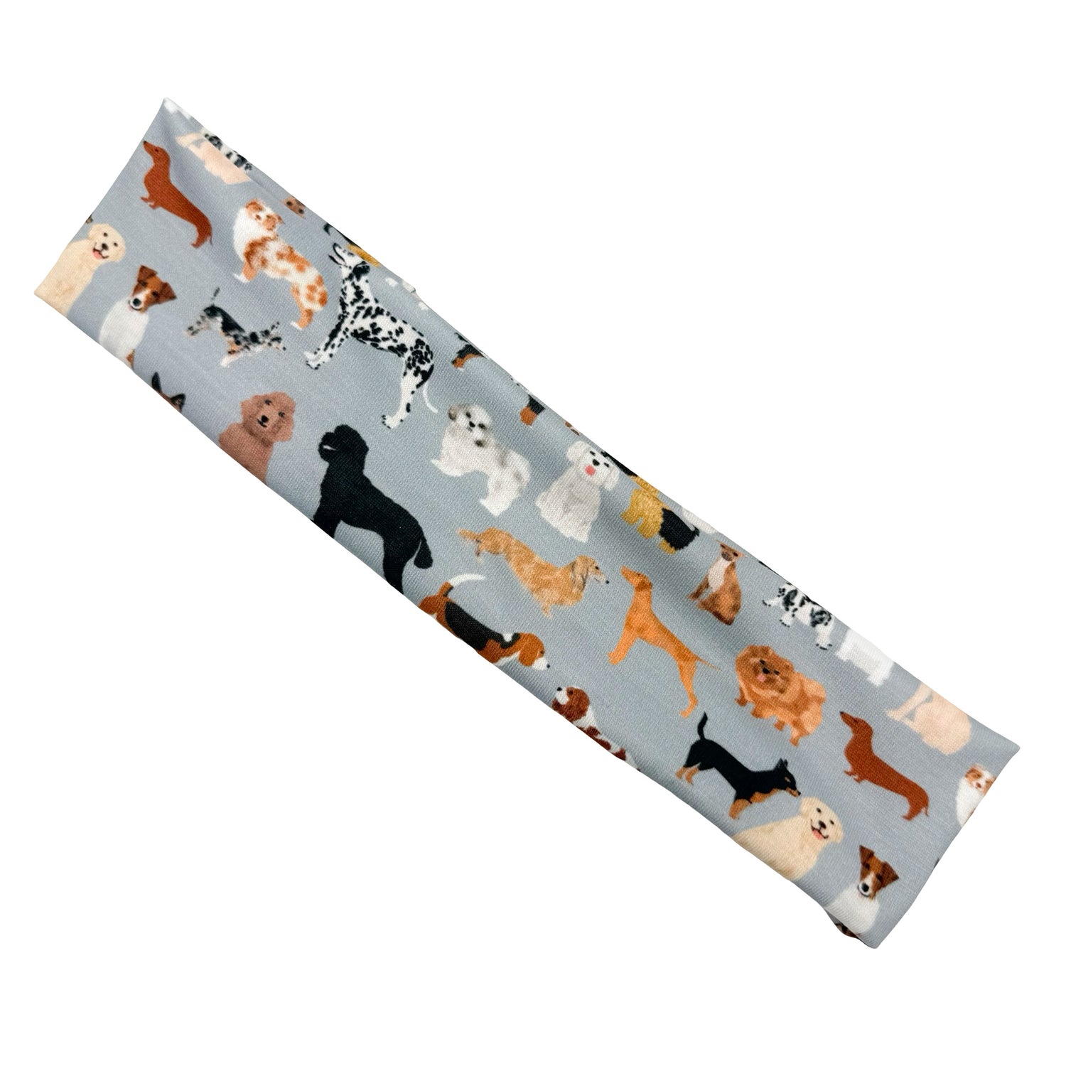 Lots of Dogs - Gray Athletic Headband
