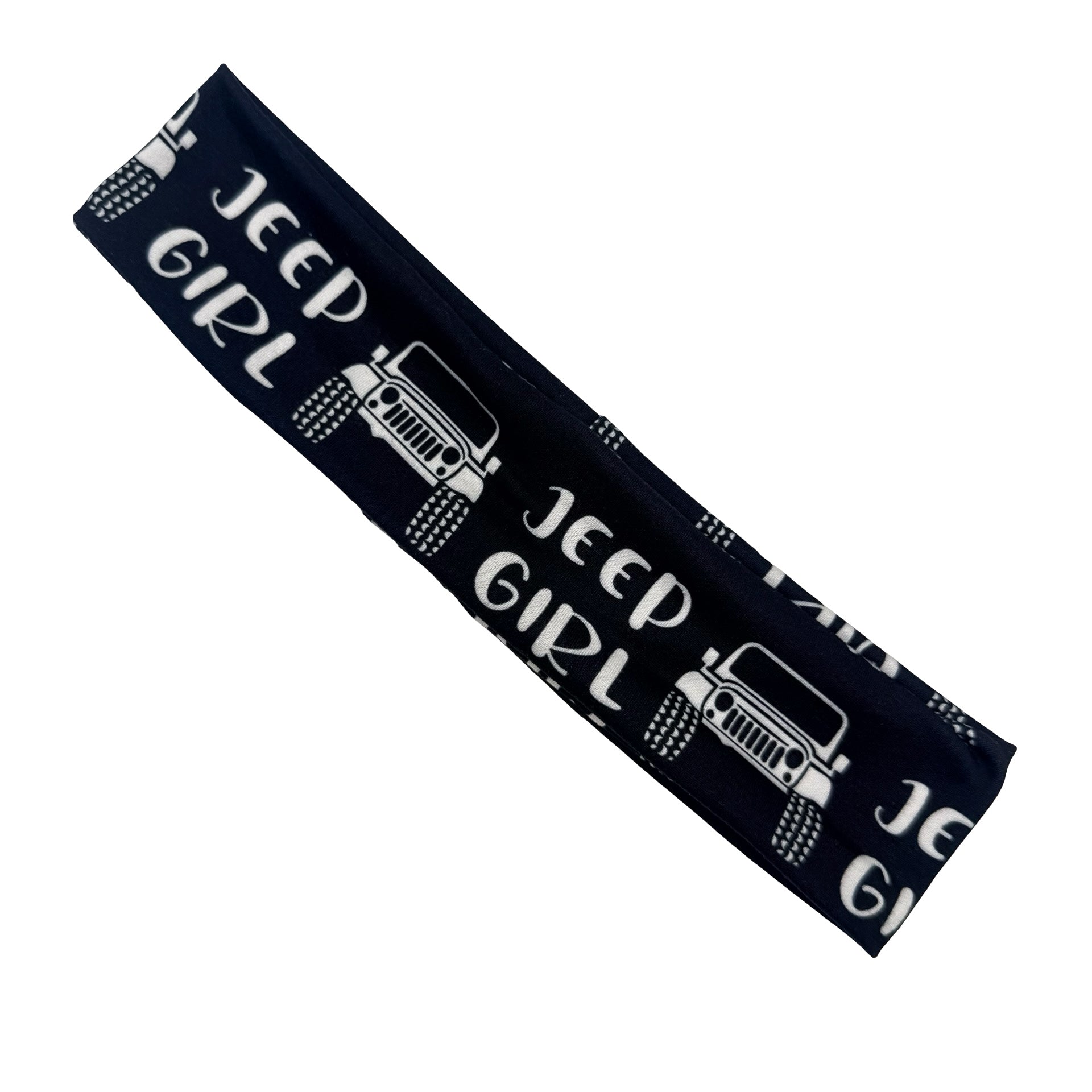 Jeep Girl - Black Athletic Headband