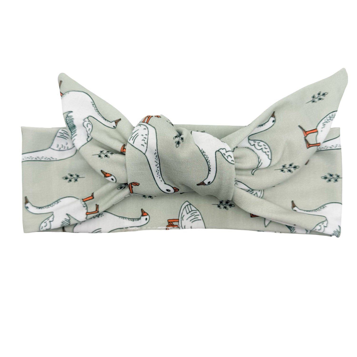 Waddling Goose Adjustable Tie Headband