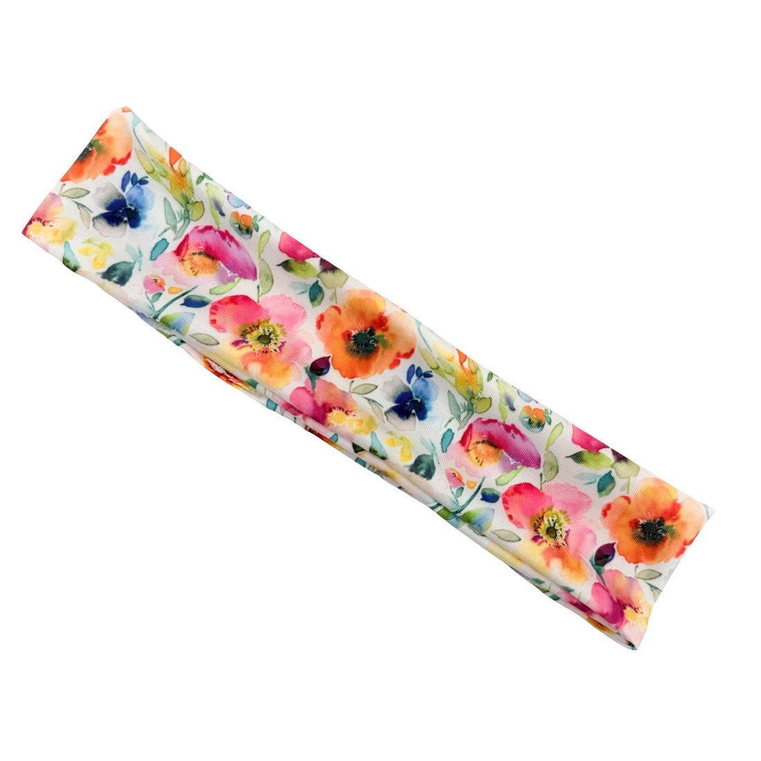 Watercolor Florals Athletic Headband