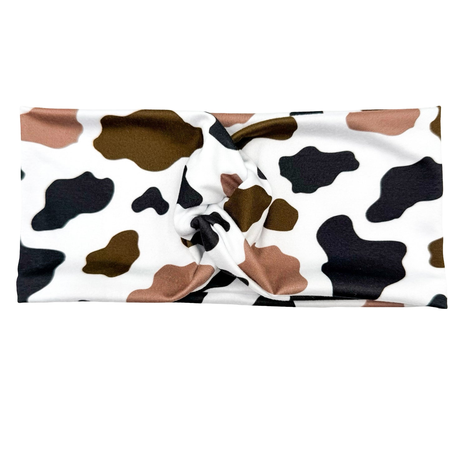 Rustic Cowhide Print Headband