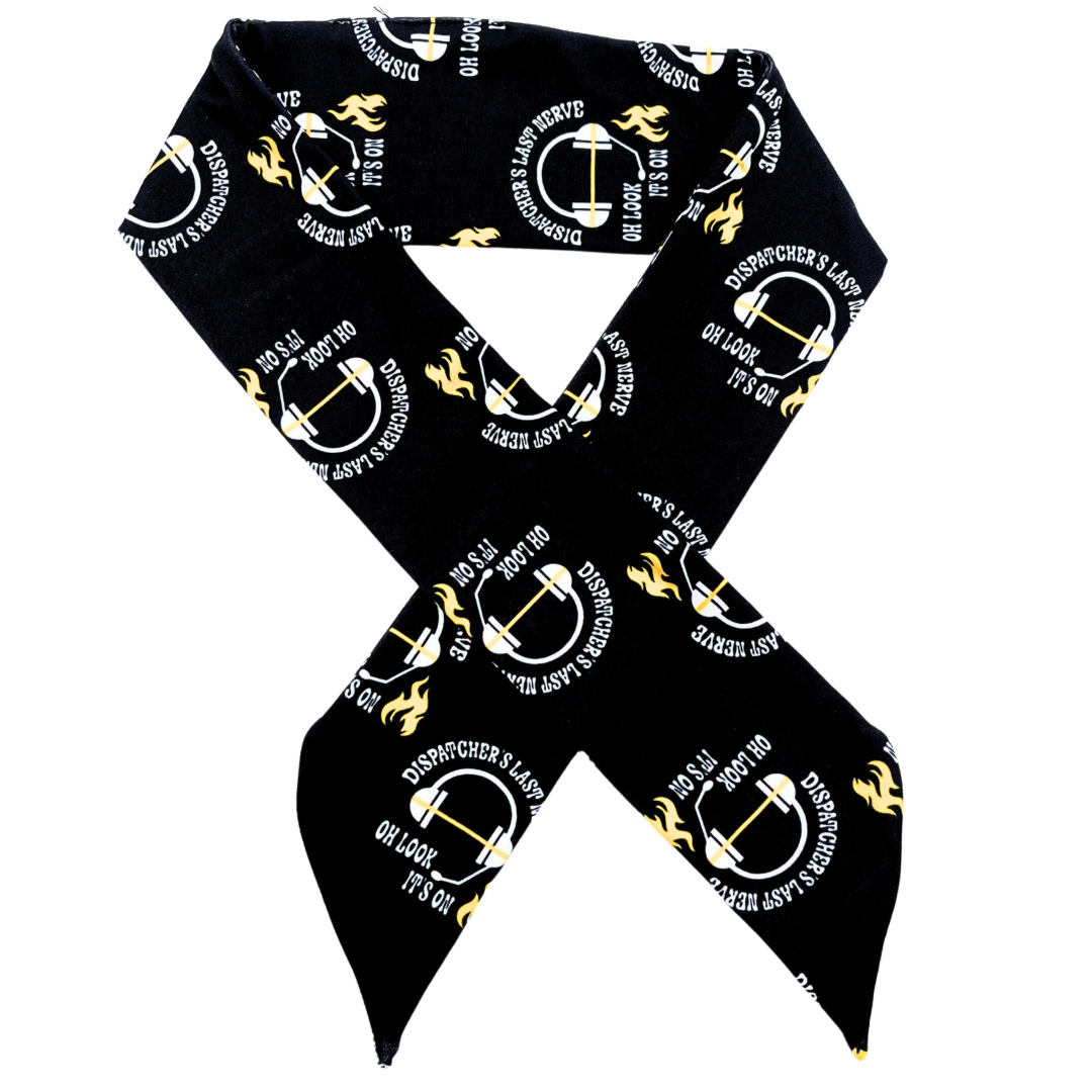 Dispatchers Last Nerve Adjustable Tie Headband