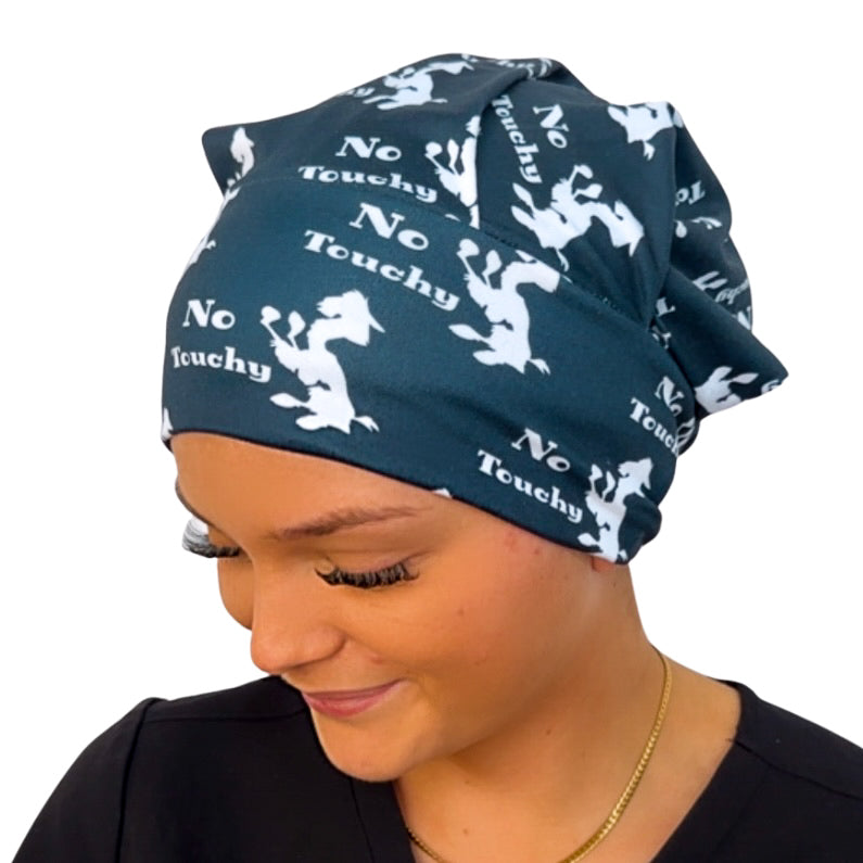 No Touchy - Soft Scrub Cap