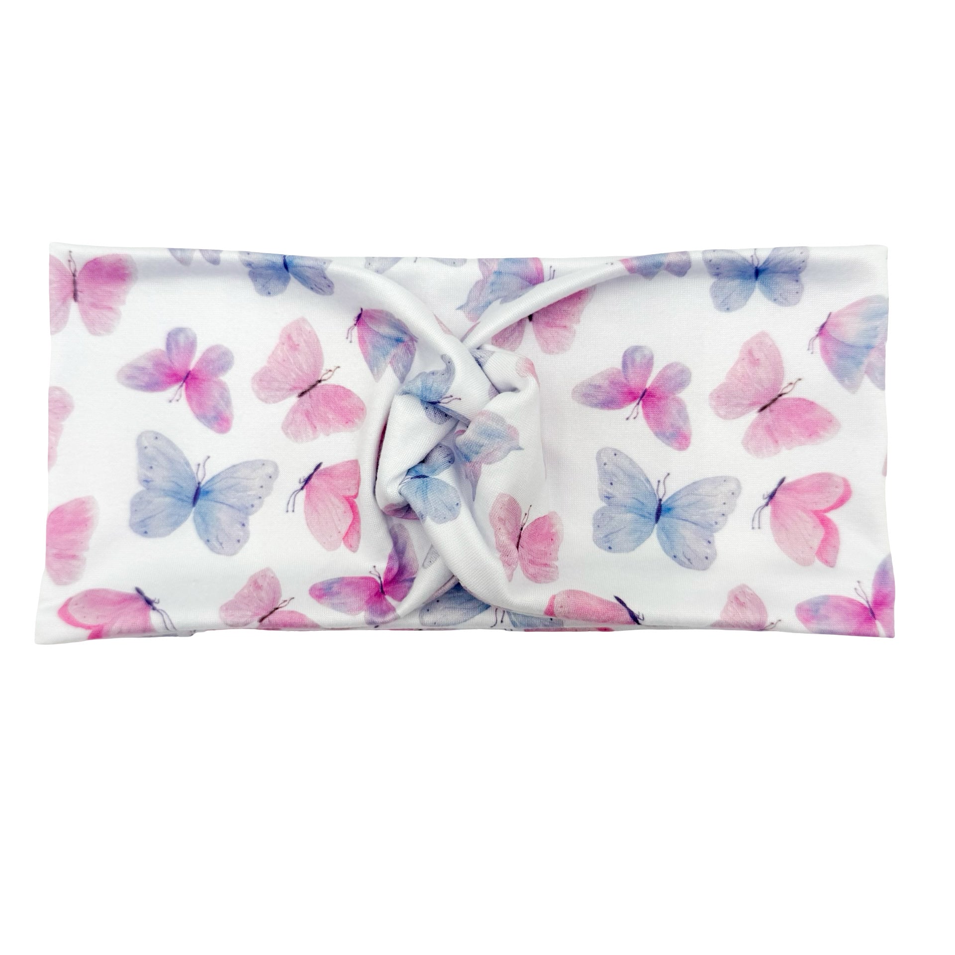 Pastel Butterflies Headband