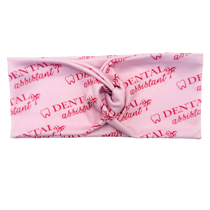 Dental Assistant - Pink Headband