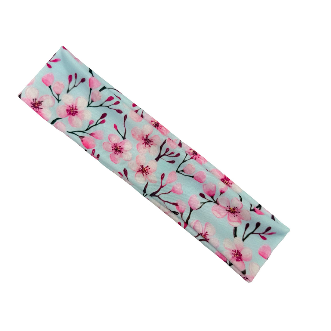 Pink Cherry Blossoms Athletic Headband
