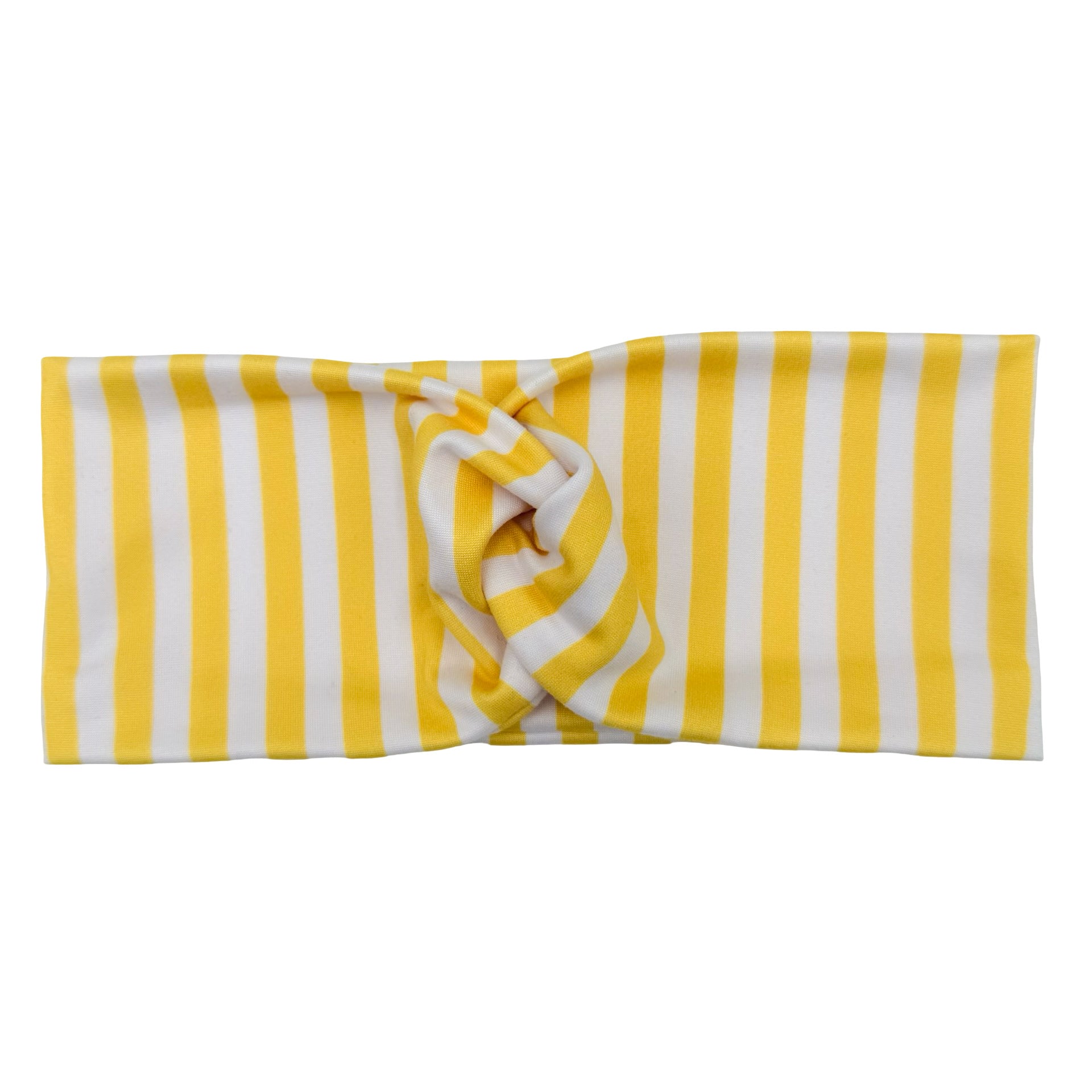 Lemon Drop Stripes Headband