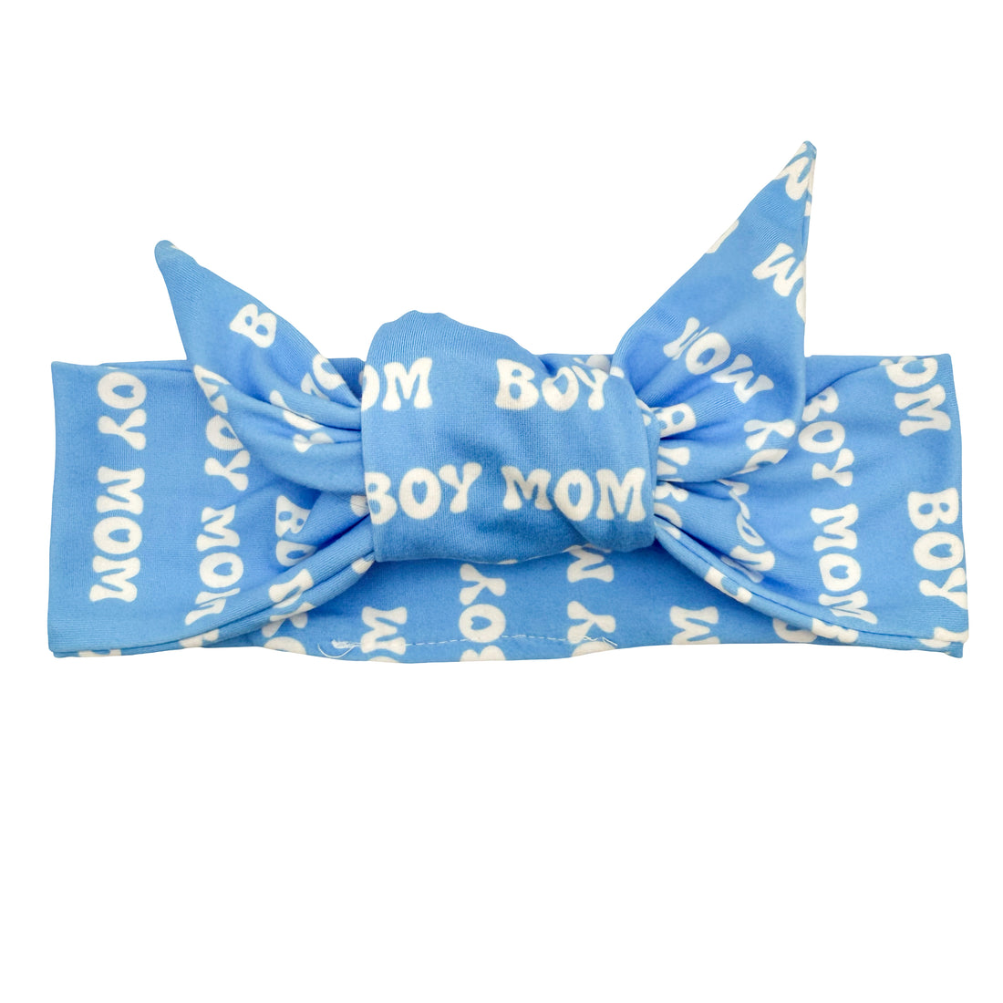 Boy Mom Adjustable Tie Headband