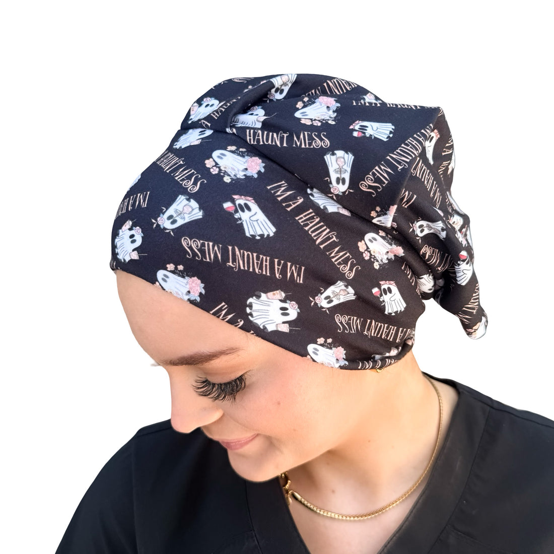 I’m A Haunt Mess Soft Scrub Cap
