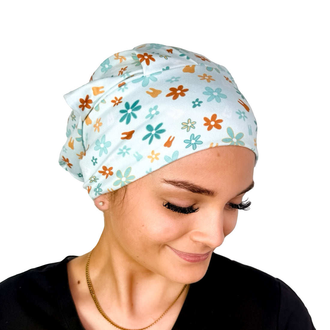 Tooth Fairy Garden Soft Scrub Cap