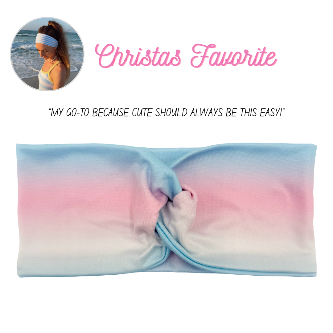 Cotton Candy Sky Headband