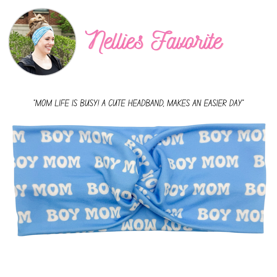 Boy Mom Headband