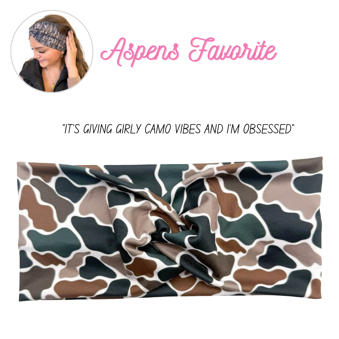 Duck Camo Headband