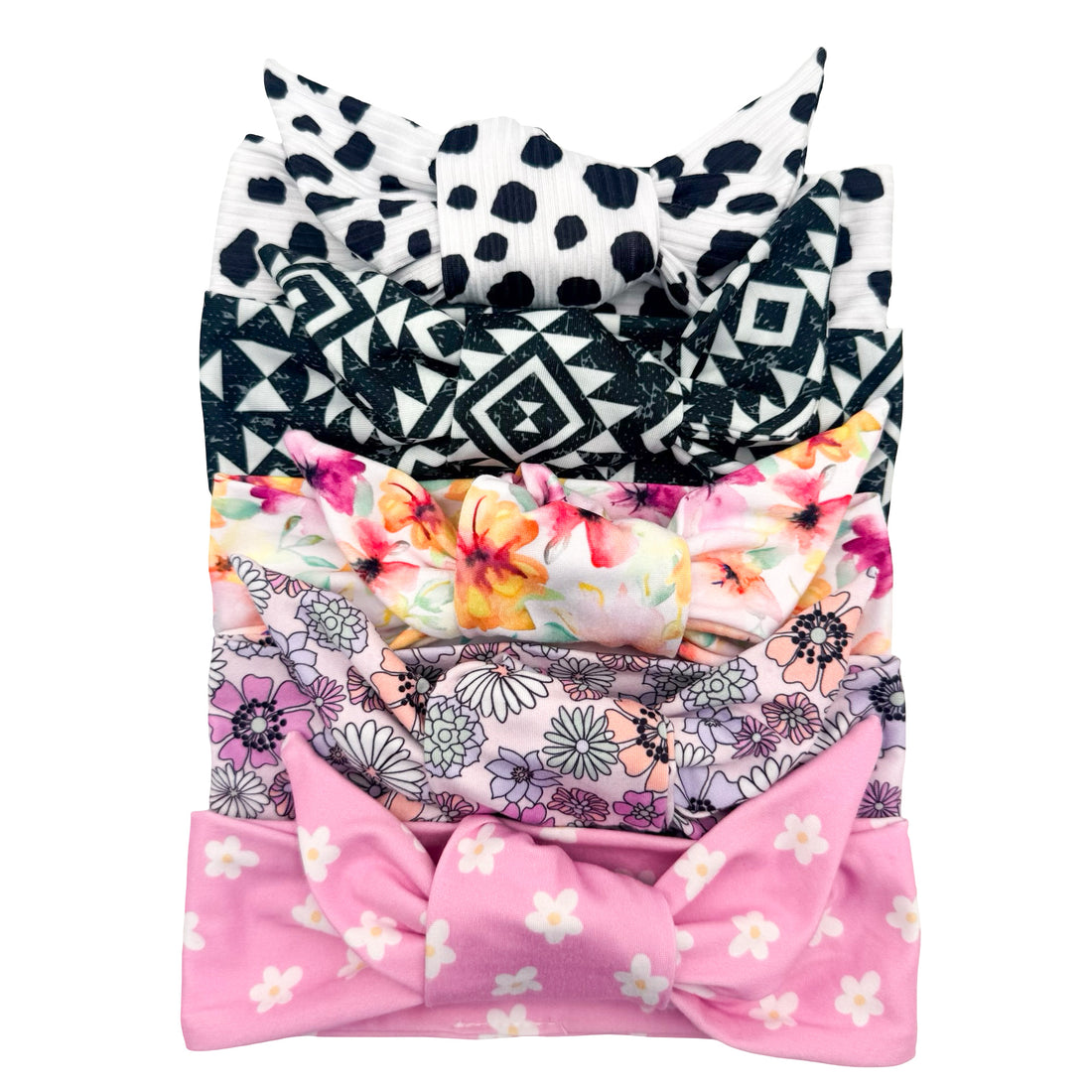 GRAB BAG SALE - 2 Surprise Adjustable Tie Statement Headbands