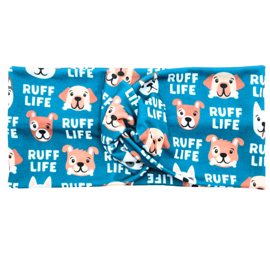 Ruff Life Dogs - Blue Headband