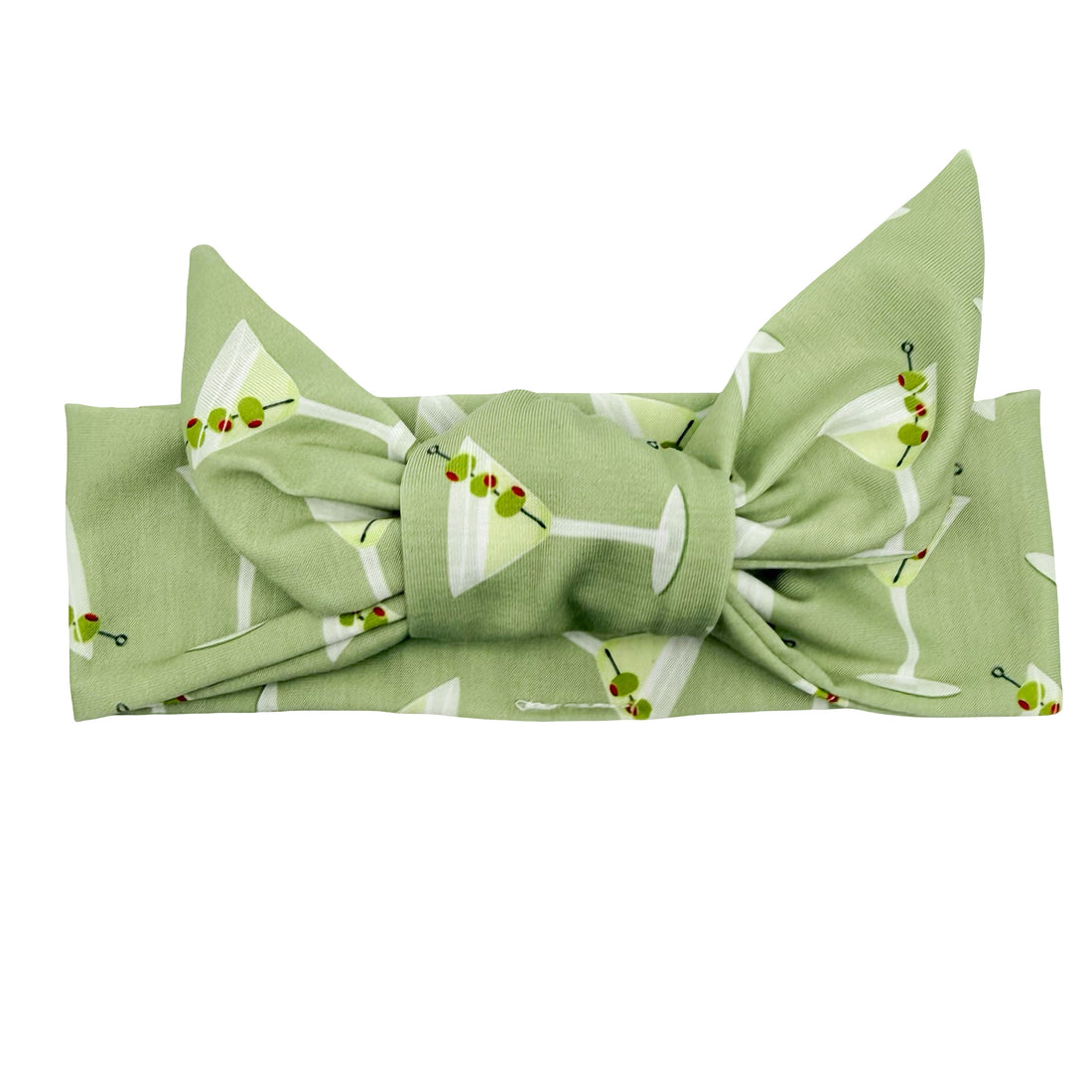 Merry Martini Adjustable Tie Headband