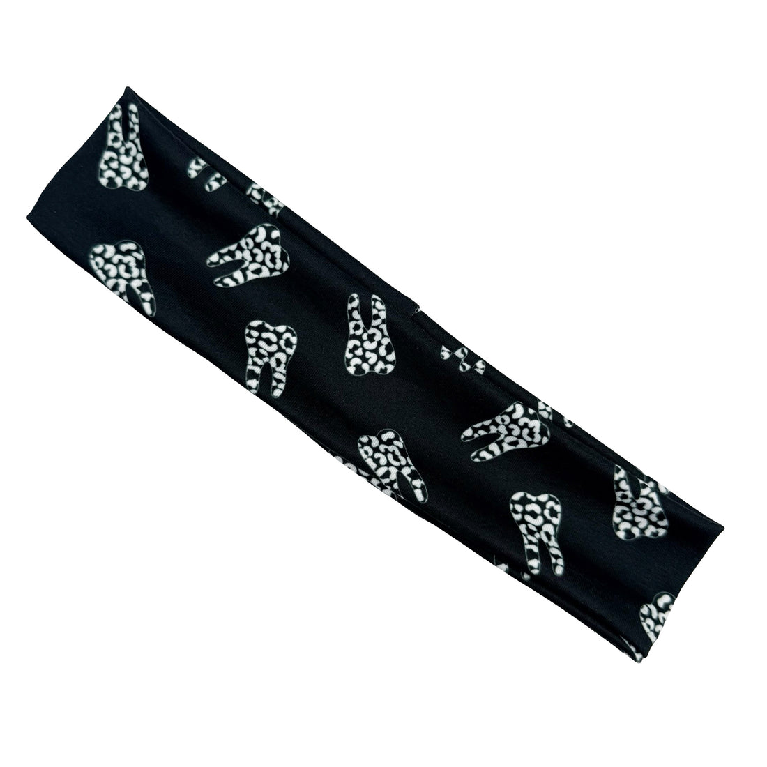 Teeth Teeth Teeth - Black Athletic Headband