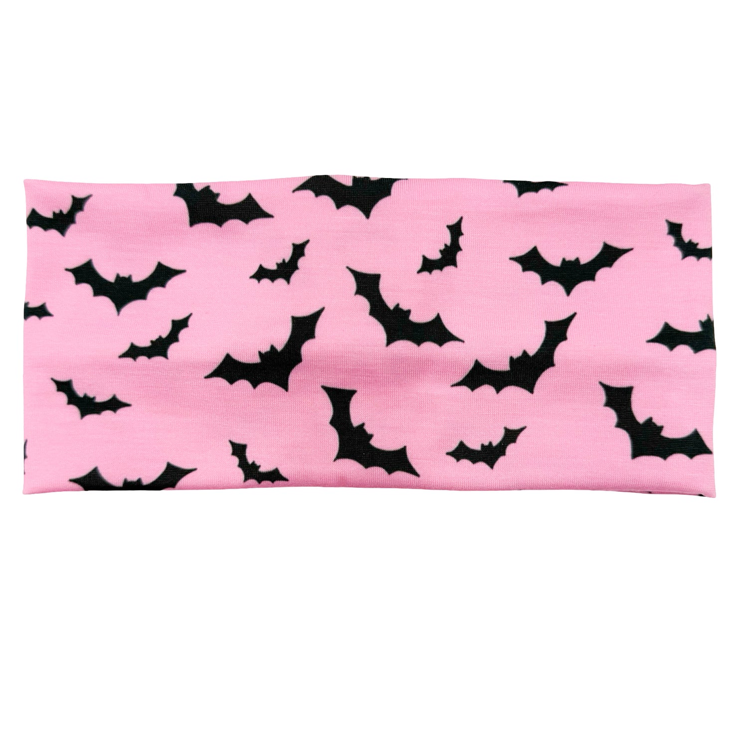 *Limited Edition* Black Bats - Pink Headband