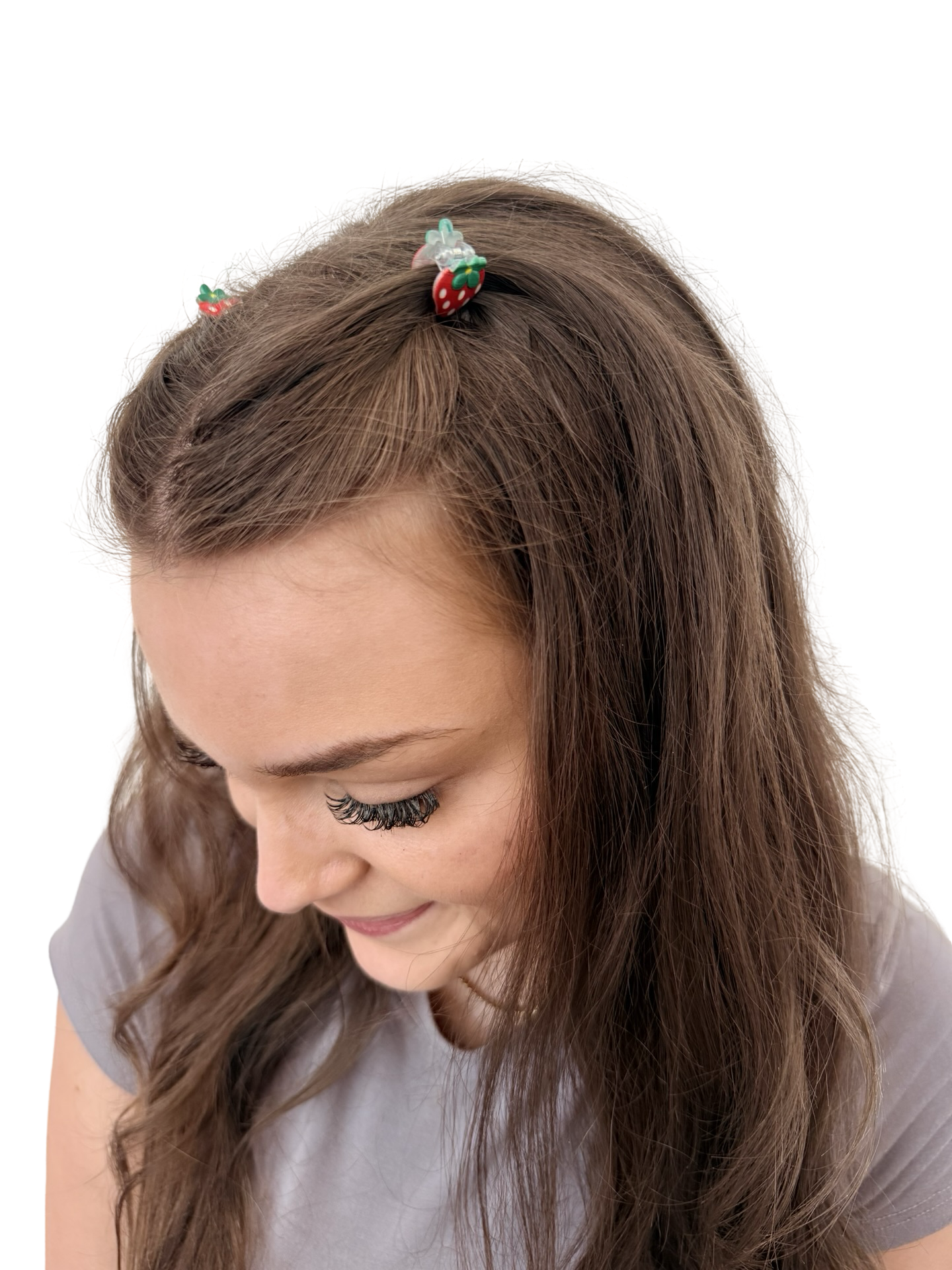 Strawberry Mini Clip Set of 2