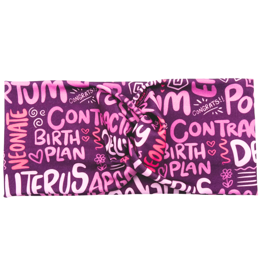 L&amp;D Nurse Scribbles Headband