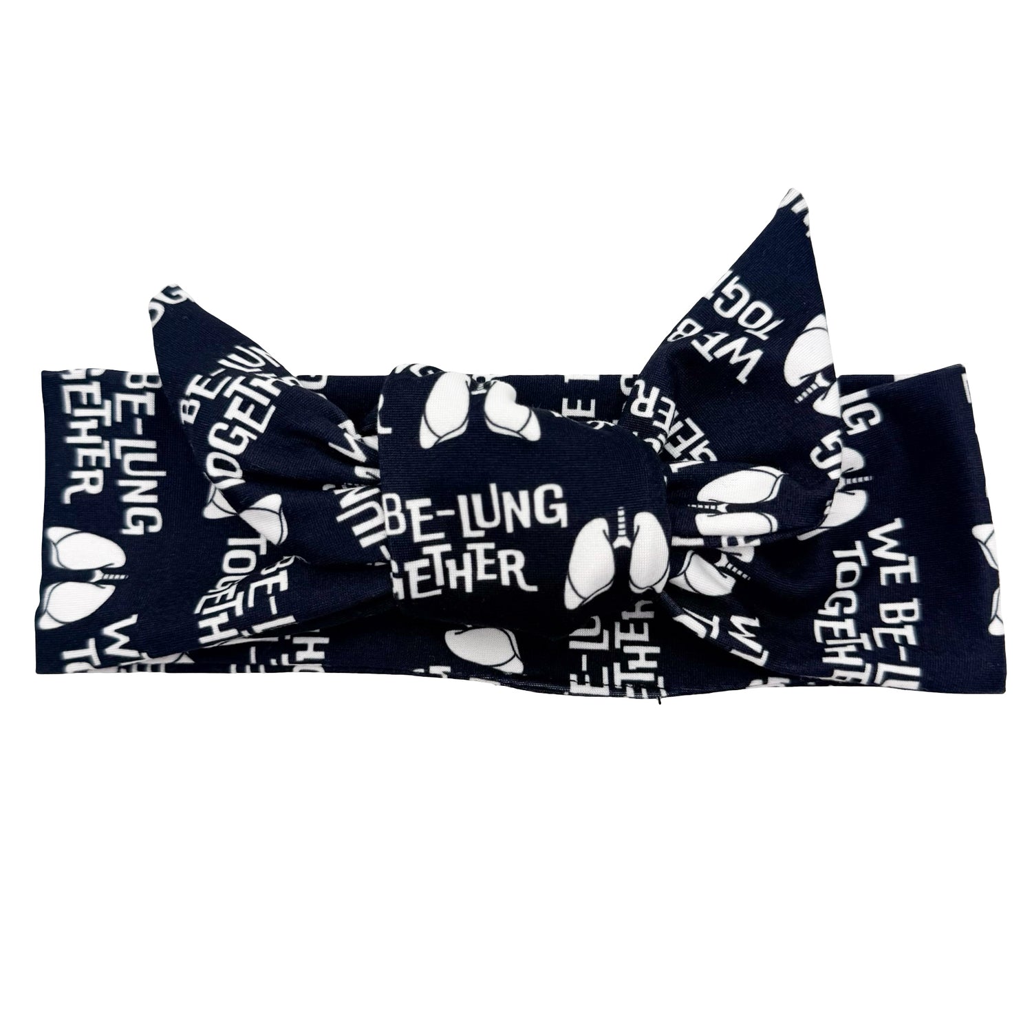 We Be-lung Together Adjustable Tie Headband