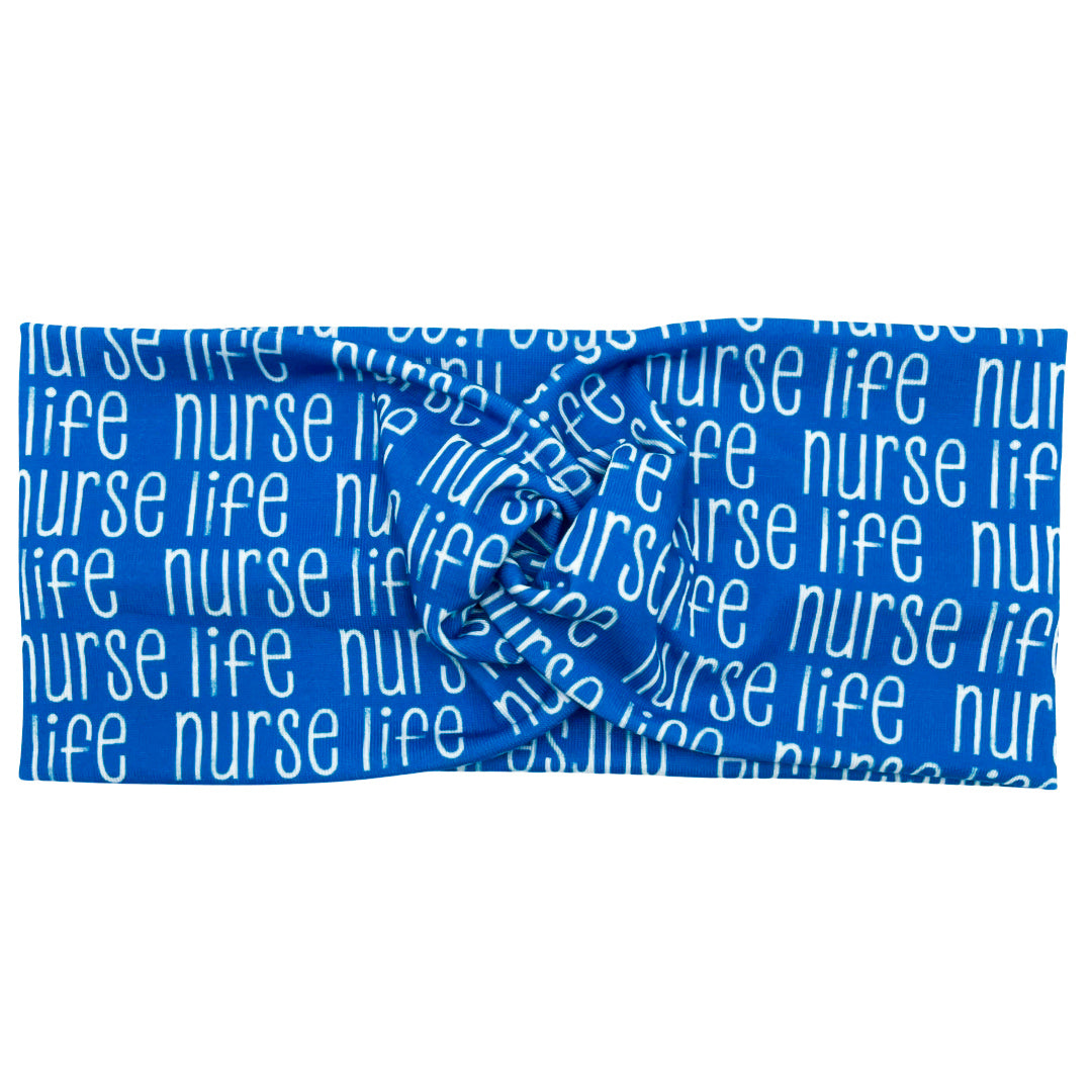 Nurse Life - Blue Headband