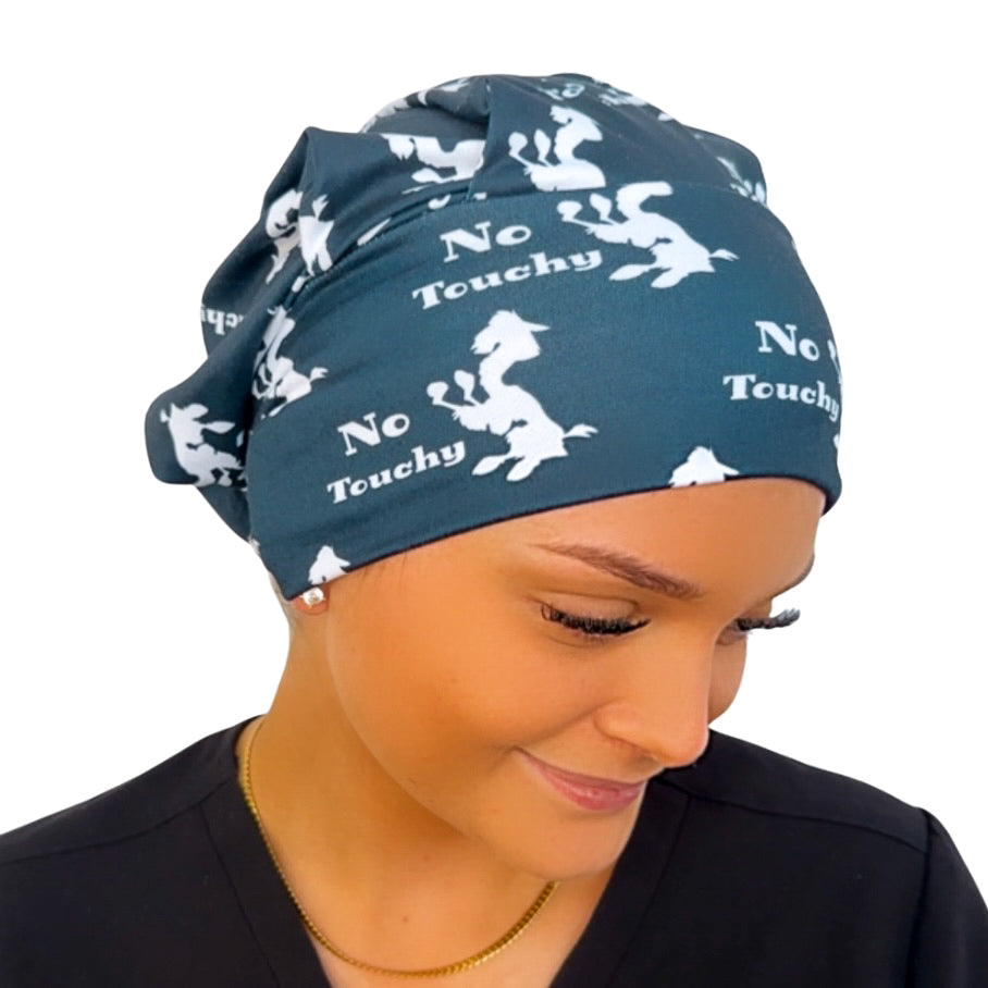 No Touchy - Soft Scrub Cap