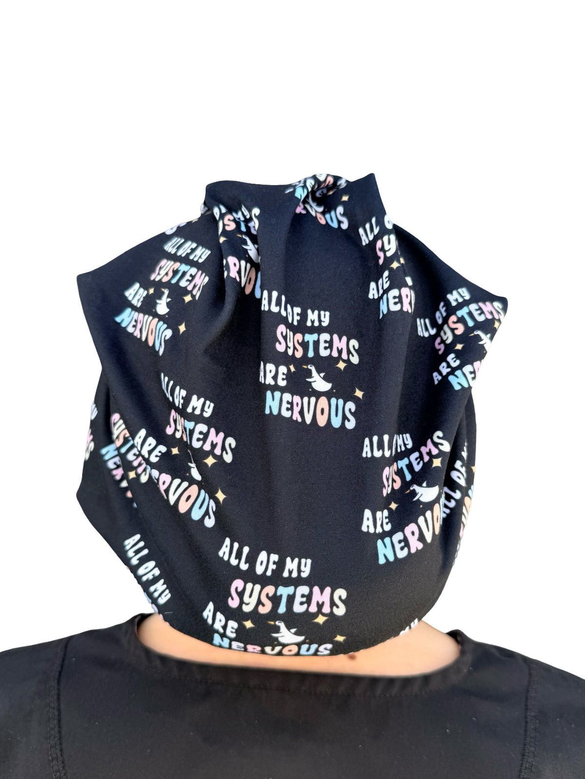 All Of My Systems Are Nervous Soft Scrub Cap