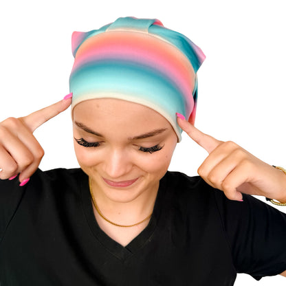 Sherbet Swirl Soft Scrub Cap