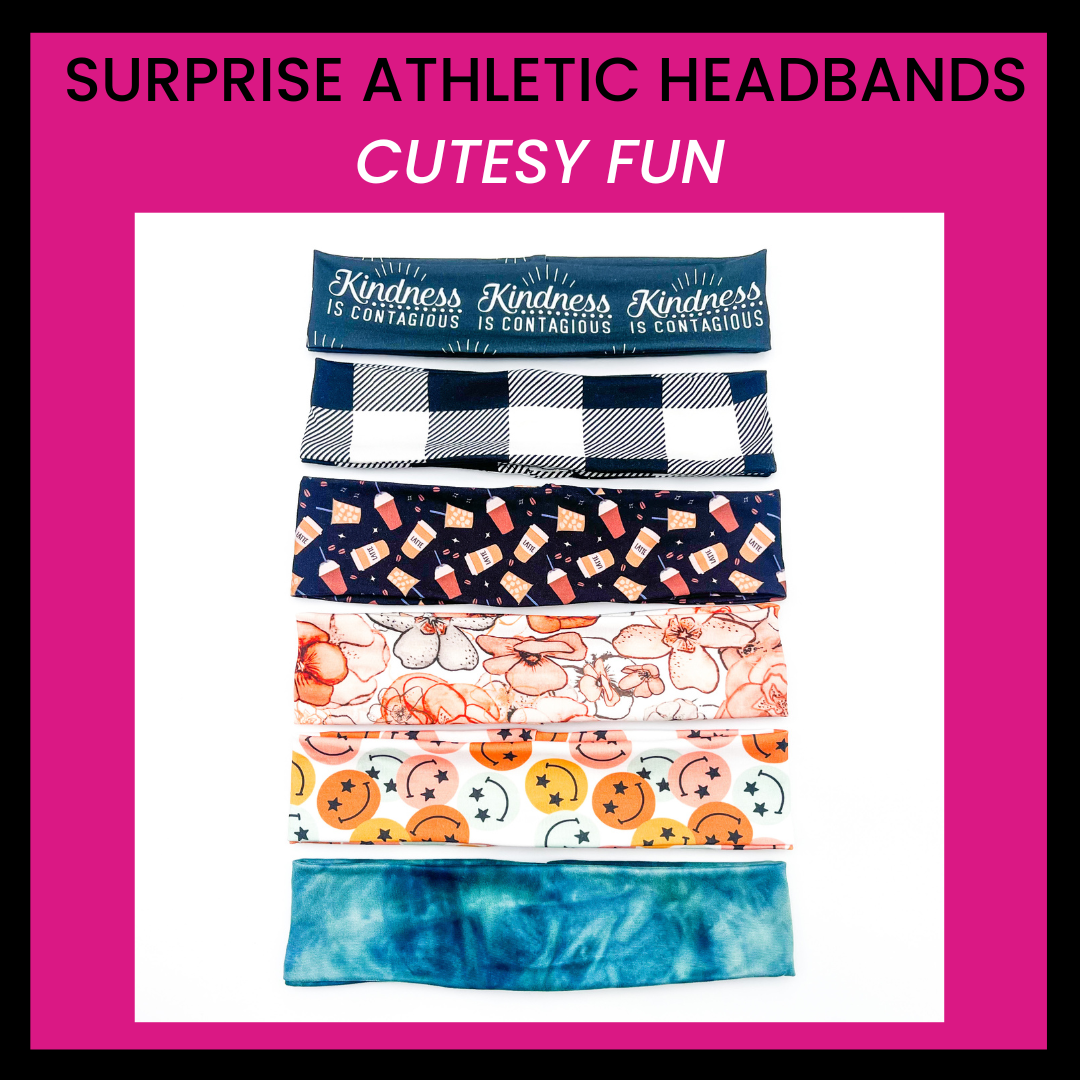 Cutesy Fun Surprise Athletic Headband