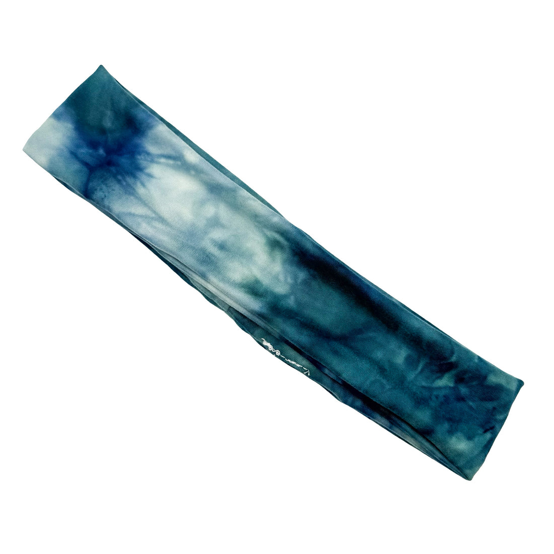 Emerald Tie Dye Athletic Headband