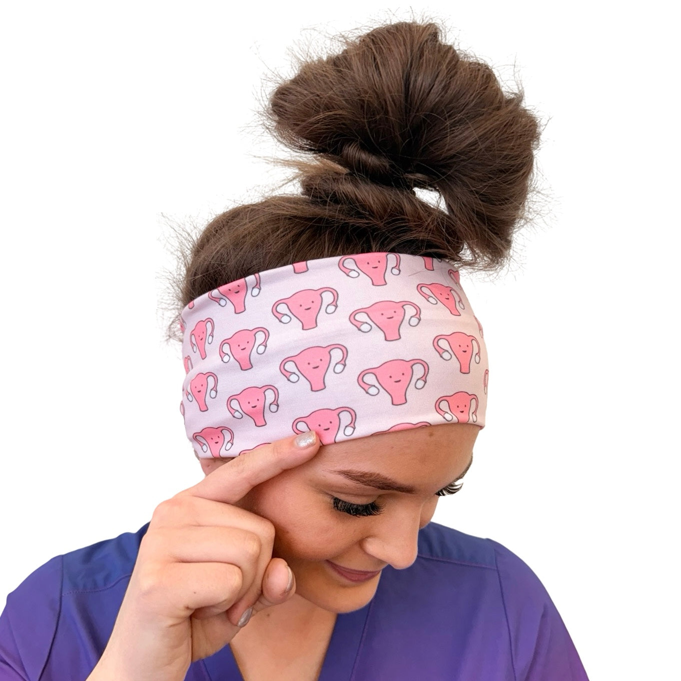 Uterus - Pink Headband