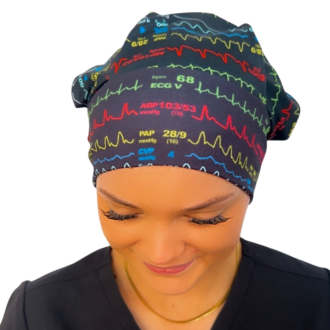 Hemodynamics Monitor - Soft Scrub Cap