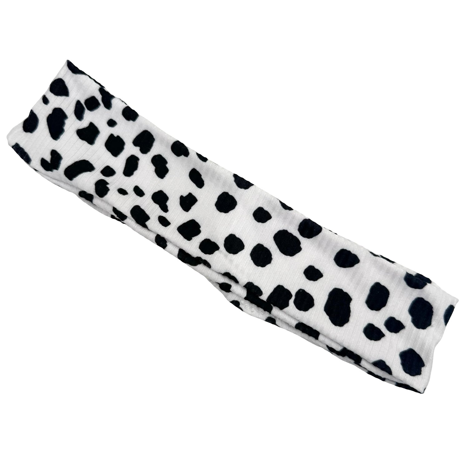 Simply Spotted Ribbed Athletic Headband
