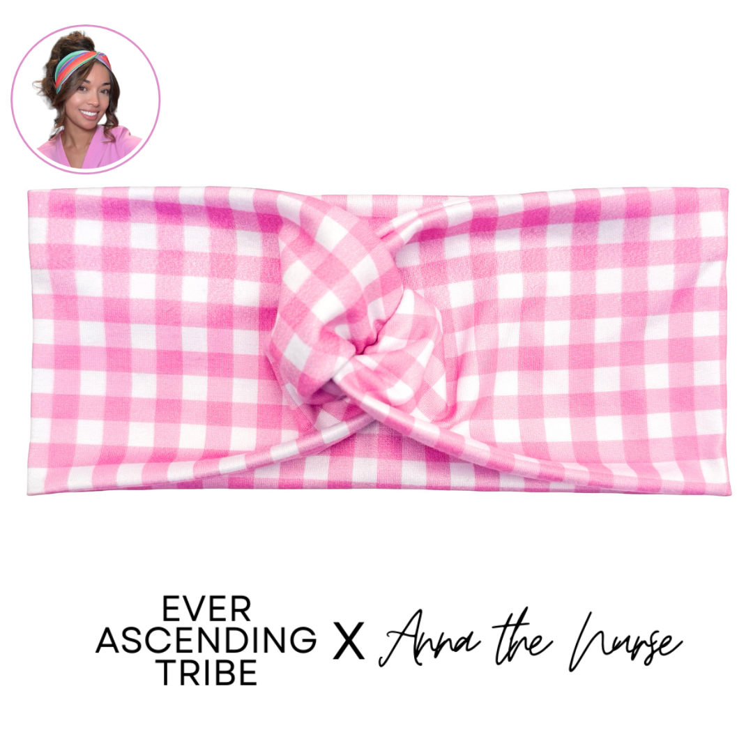 Pretty In Picnic Gingham Headband
