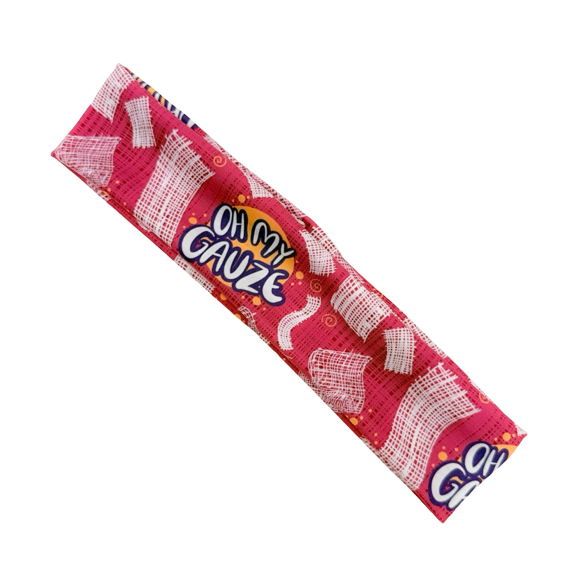 Oh My Gauze - Pink Athletic Headband