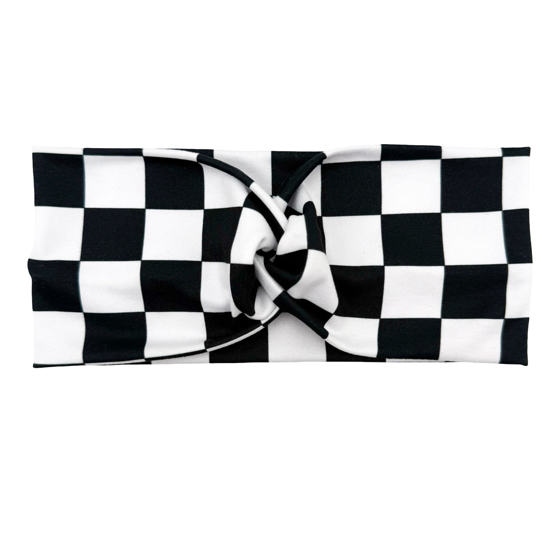 Black Checkered Bliss Headband