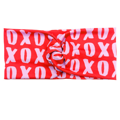Pink XO Headband