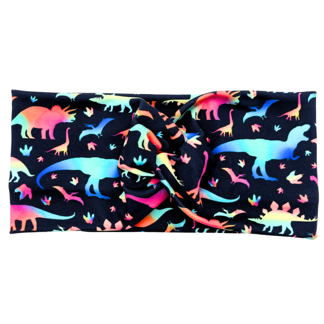 Colorful Dinos Headband