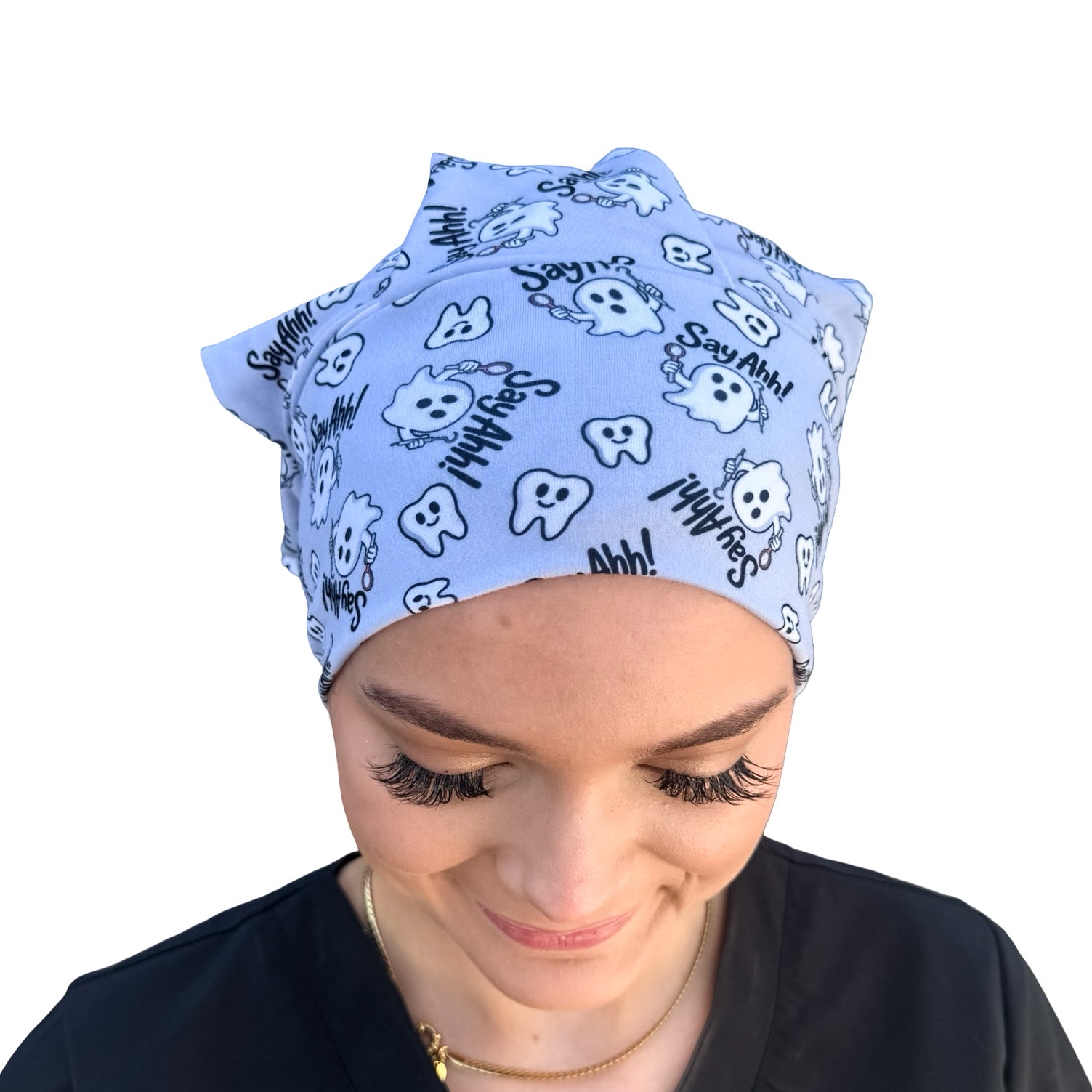 Say Ahh! Ghost Dental Soft Scrub Cap
